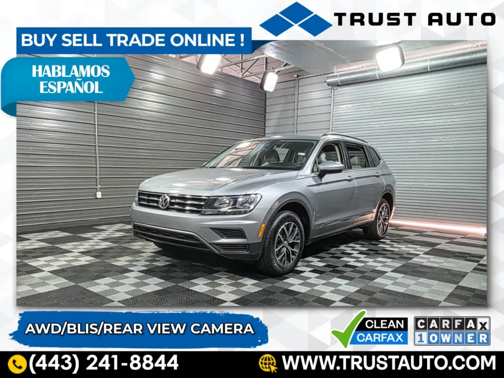 2020 Volkswagen Tiguan SE AWD SUV for sale in Sykesville, MD