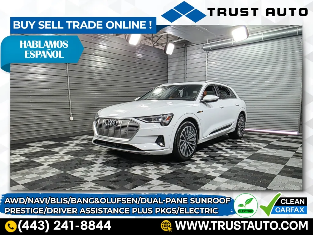 2019 Audi e-tron Prestige AWD Electric Luxury SUV w/Driver Assistance Pkg