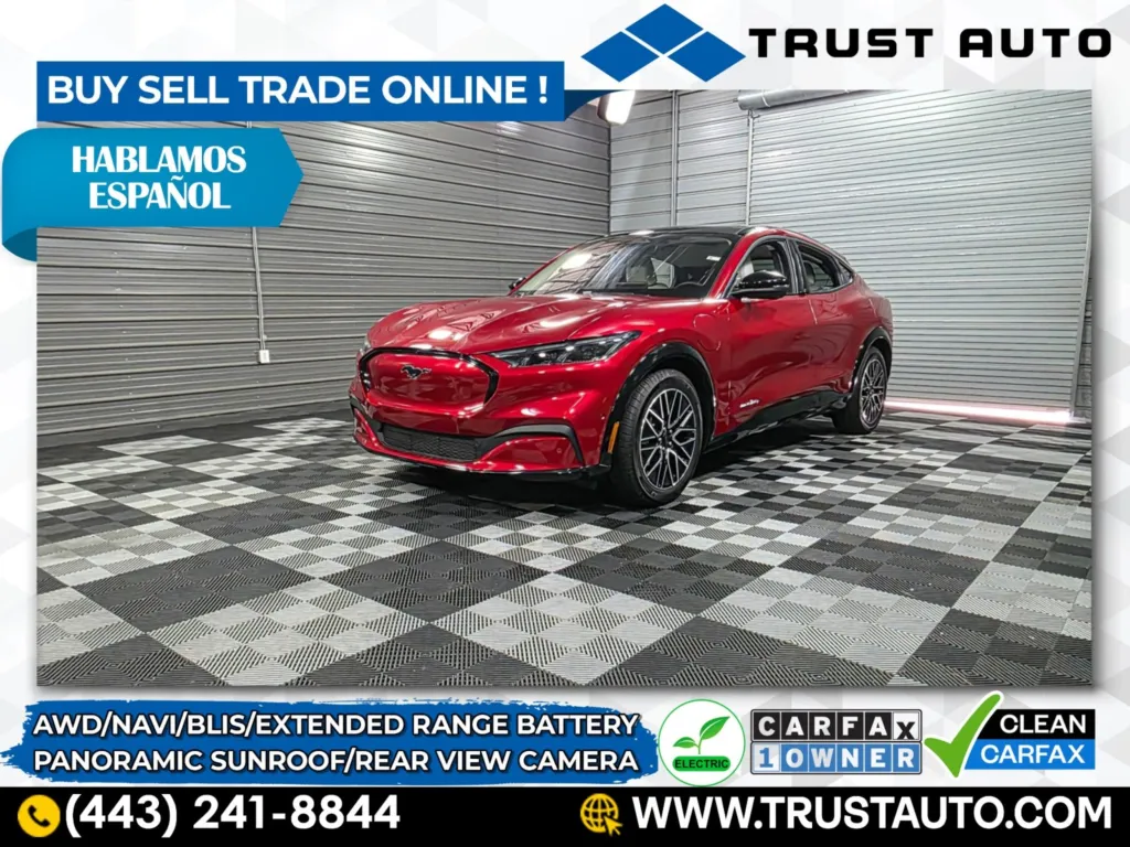 2024 Ford Mustang Mach-E Premium AWD Extended Battery Electric Luxury SUV