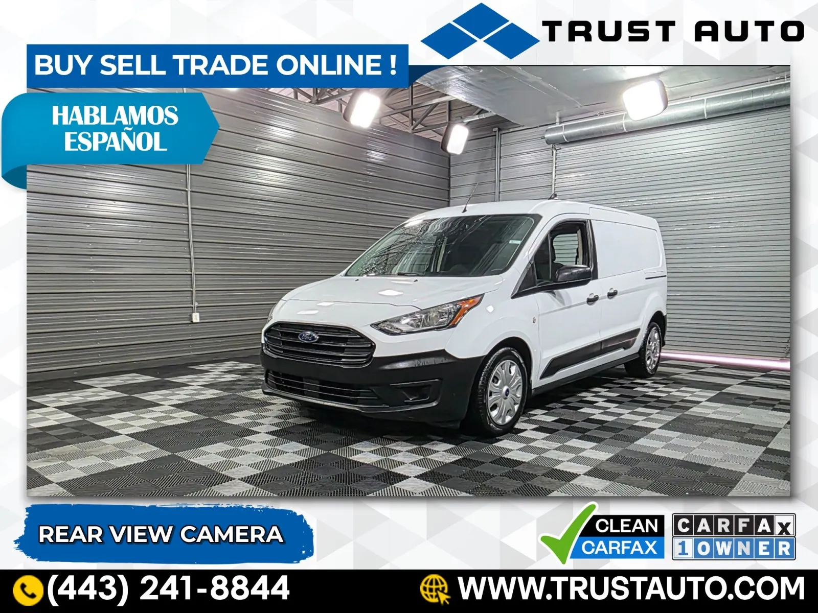 Used 2021 Ford Transit Connect Cargo XL 121''LWB Minivan/Van for