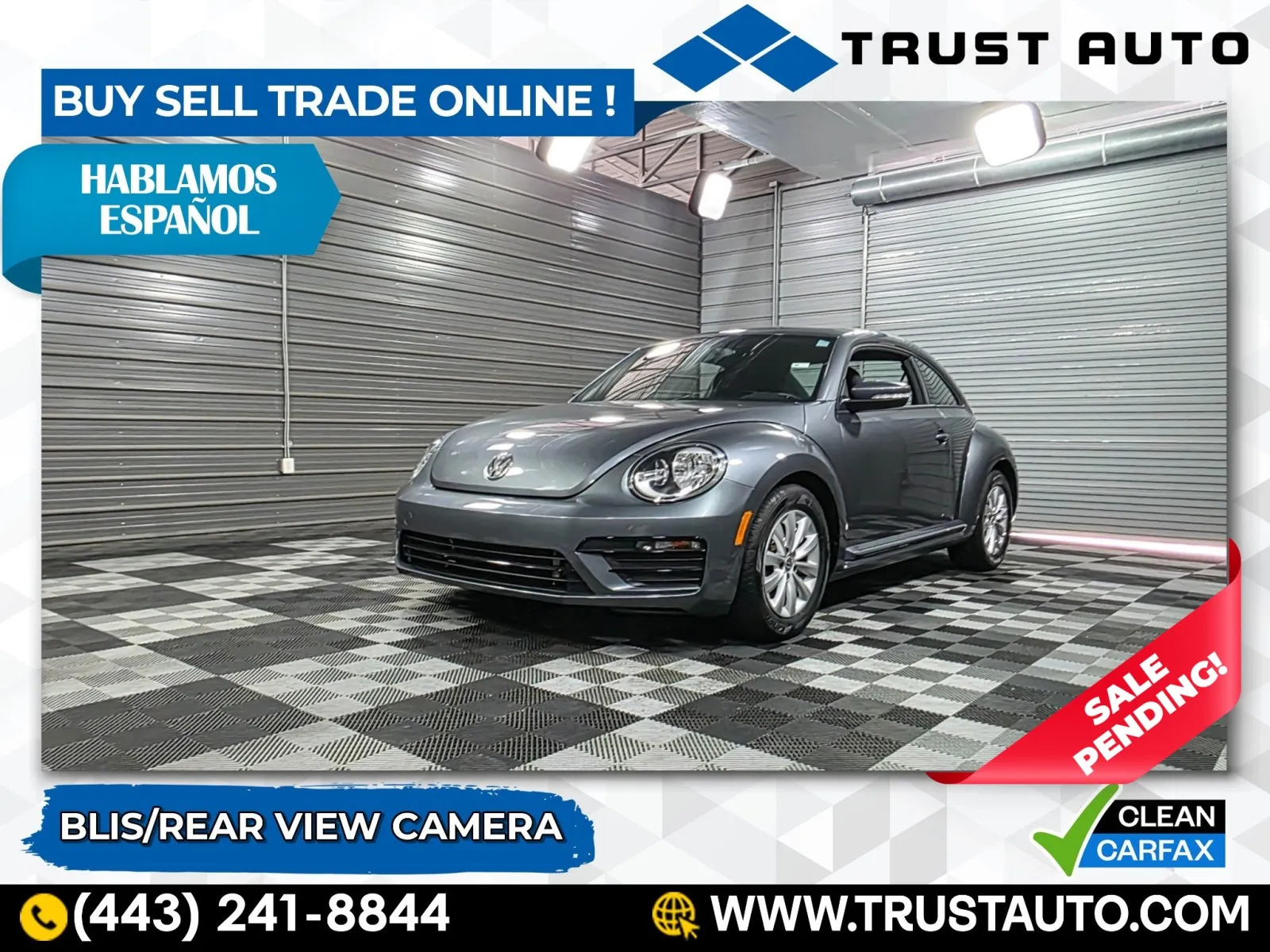 2019 Volkswagen Beetle S Hatchback for sale in Sykesville, MD