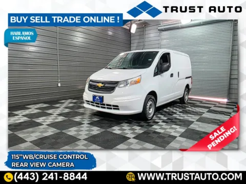 White 2018 Chevrolet City Express LS 115''WB Cargo Minivan/Van for sale in Sykesville, MD