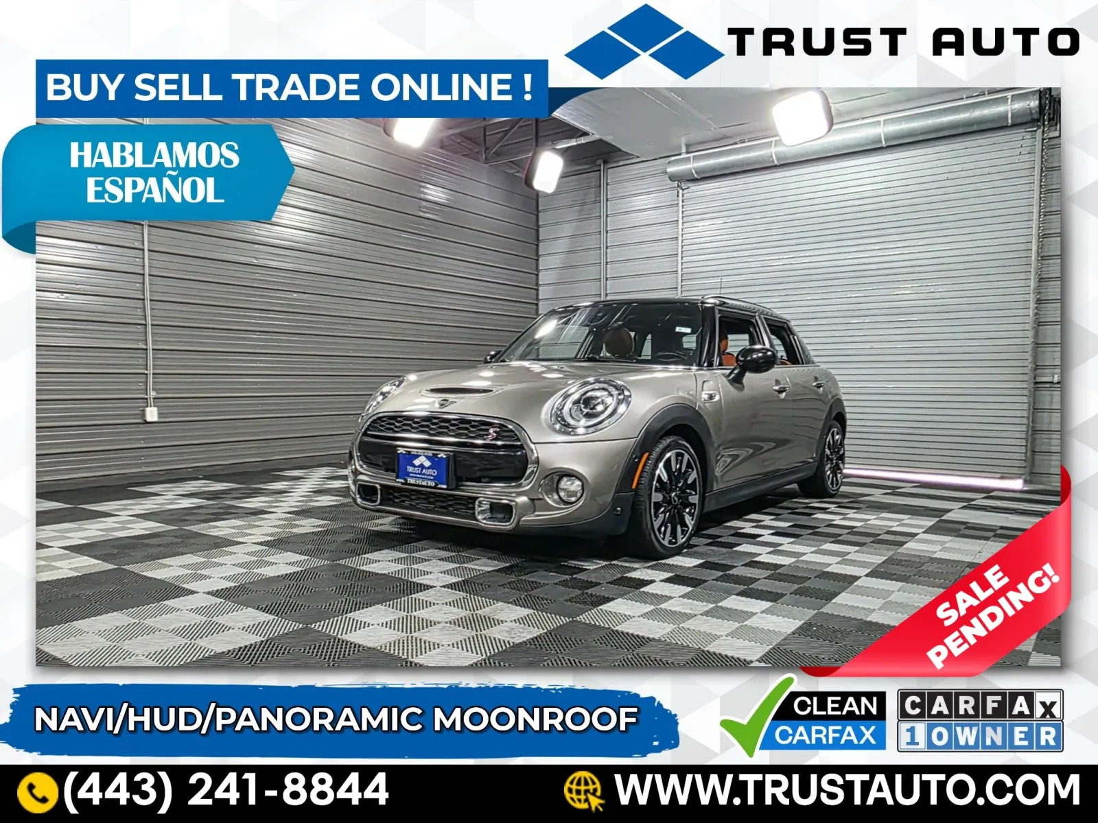 2019 MINI Hard-Top 4 Door Cooper S Hatchback for sale in Sykesville, MD