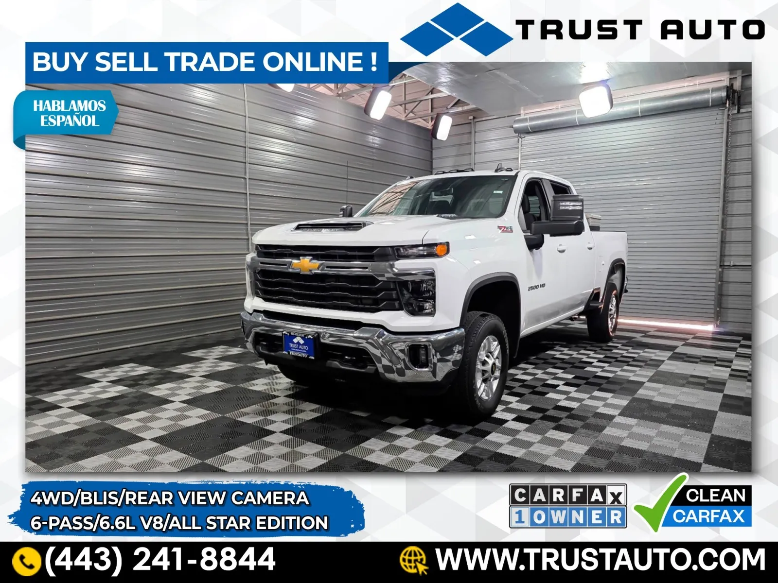 2024 Chevrolet Silverado 2500HD LT 4WD Crew Cab Pickup Truck w/All Star Edition