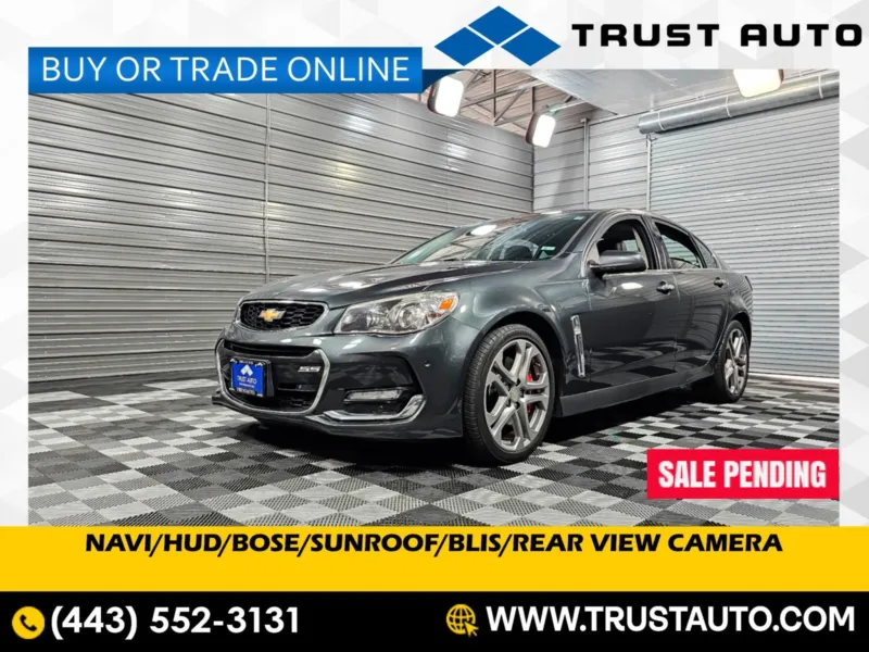 2017 Chevrolet SS Sedan for sale in Sykesville, MD
