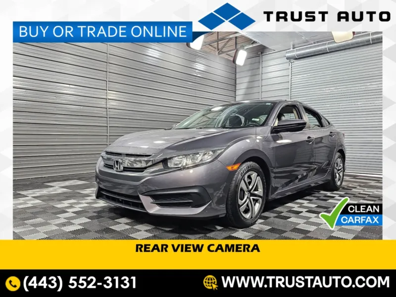 2017 Honda Civic LX CVT 4-Door Sedan for sale in Sykesville, MD