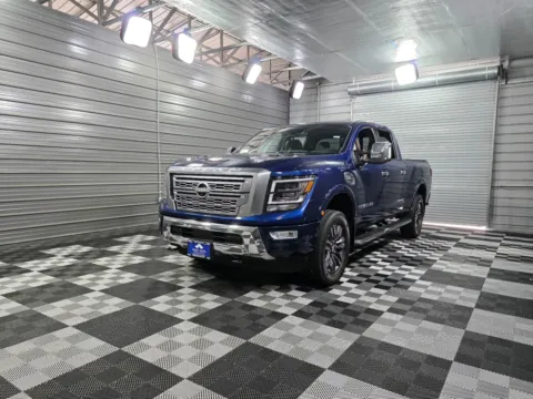 Silver 2023 Nissan Titan XD Platinum Reserve for sale in Sykesville, MD
