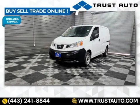 White 2016 Nissan NV200 Compact Cargo S Minivan/Van for sale in Sykesville, MD