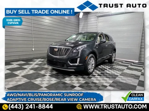 Gray 2020 Cadillac XT5 Premium AWD Luxury SUV for sale in Sykesville, MD