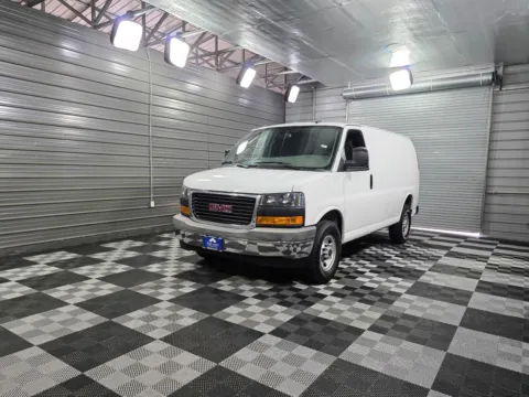 Blue 2022 GMC Savana Cargo Van 2500 for sale in Sykesville, MD