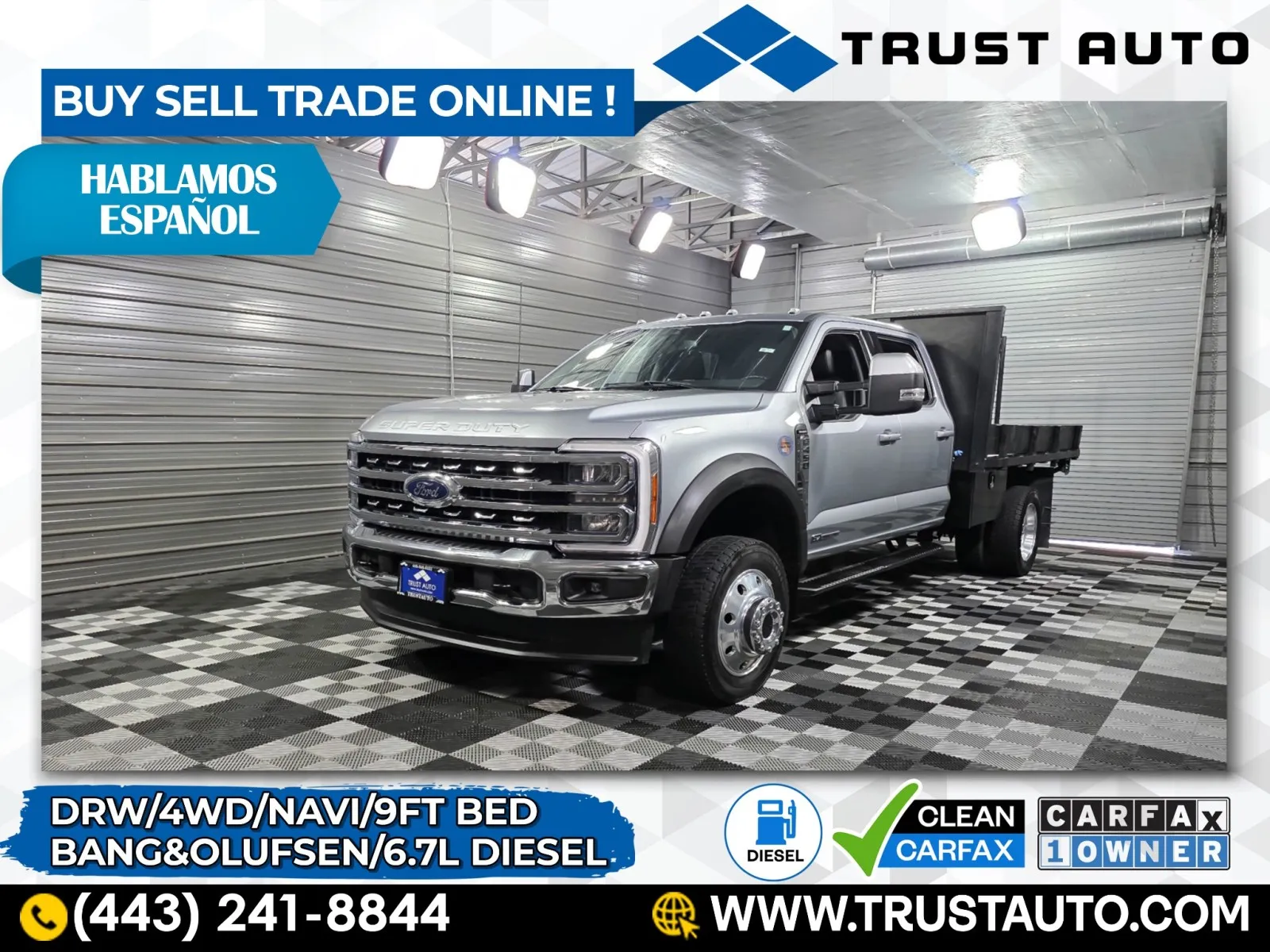 2023 Ford F-450 Super Duty Chassis LARIAT Crew Cab DRW 4WD