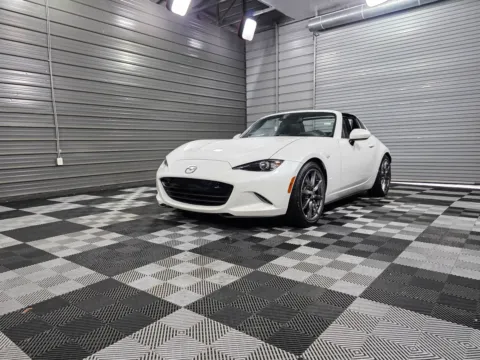 Blue 2022 Mazda MX-5 Miata RF Grand Touring for sale in Sykesville, MD