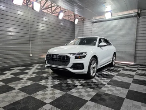 Blue 2022 Audi Q8 Premium Plus for sale in Sykesville, MD