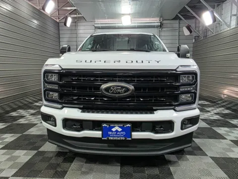 Another view of 2023 Ford Super Duty F-250 XLT 4WD Crew Cab 7.3L V8 Godzilla Pickup Truck w/Premium/Black Appearance Pkgs for sale in Sykesville, MD at Trust Auto