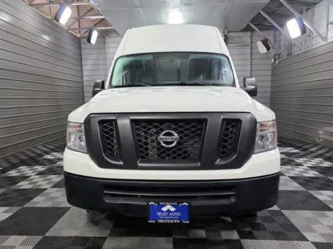 Another view of 2018 Nissan NV 2500 HD Cargo SV High Roof Minivan/Van w/Shelving Storage System for sale in Sykesville, MD at Trust Auto