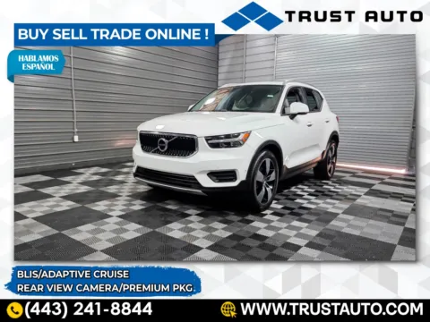 White 2019 Volvo XC40 Momentum SUV for sale in Sykesville, MD