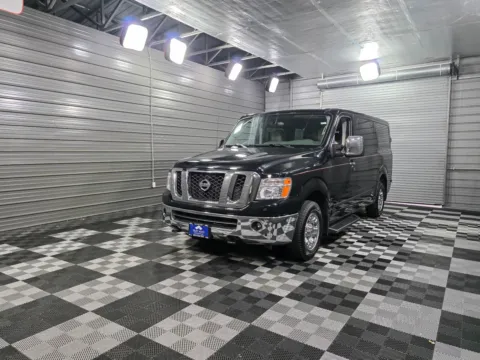 Silver 2021 Nissan NV Passenger NV3500 HD SL for sale in Sykesville, MD