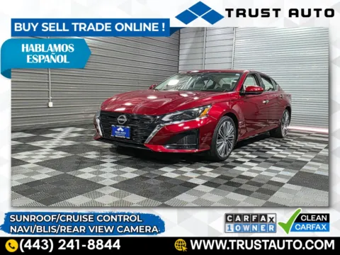 Red 2023 Nissan Altima 2.5 SL Sedan for sale in Sykesville, MD