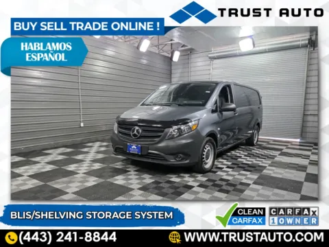 Gray 2022 Mercedes-Benz Metris Cargo 135''WB Standard Roof Minivan/Van for sale in Sykesville, MD