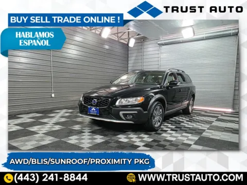 Black 2015 Volvo XC70 3.2L Premier AWD Wagon for sale in Sykesville, MD