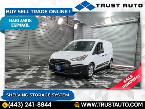White 2020 Ford Transit Connect XL 121''LWB Minivan/Van for sale in Sykesville, MD