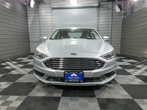 Another view of 2018 Ford Fusion SE Sedan w/Equipment Group 202A/Luxury Driver Assistance Pkg for sale in Sykesville, MD at Trust Auto