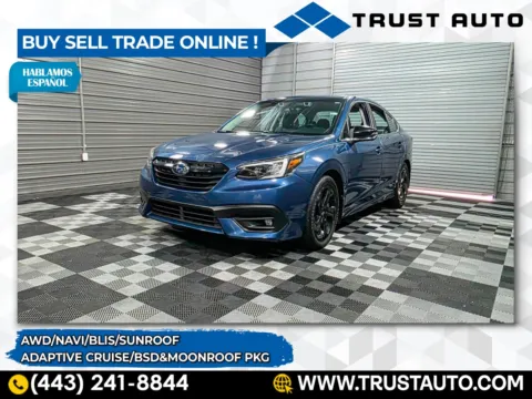 Blue 2020 Subaru Legacy Sport AWD Sedan for sale in Sykesville, MD