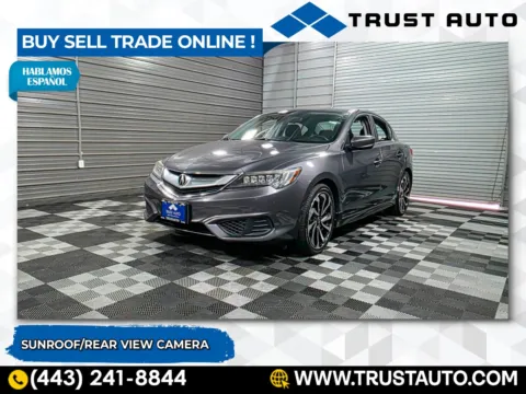 Gray 2018 Acura ILX Special Edition 4-Door Sedan for sale in Sykesville, MD