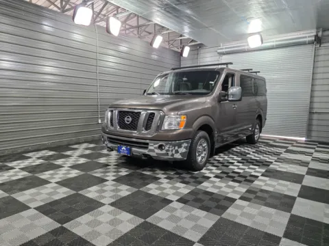Silver 2018 Nissan NV Passenger NV3500 HD SL for sale in Sykesville, MD
