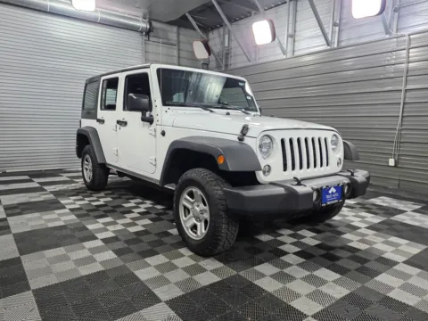 Another view of 2017 Jeep Wrangler Unlimited Willys Wheeler for sale in Sykesville, MD at Trust Auto
