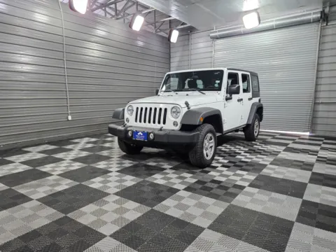 Blue 2017 Jeep Wrangler Unlimited Willys Wheeler for sale in Sykesville, MD