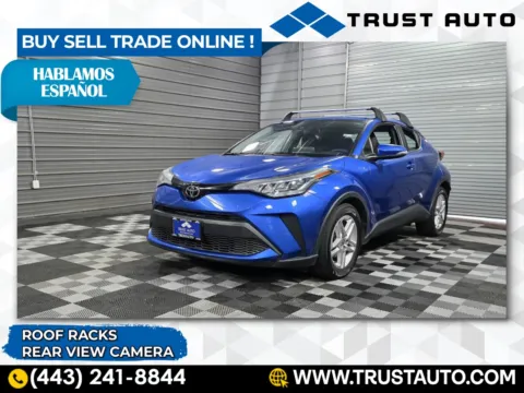 Blue 2020 Toyota C-HR LE SUV for sale in Sykesville, MD