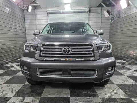 Another view of 2019 Toyota Sequoia Platinum 4WD 7-Passenger SUV w/Rear Entertainment System for sale in Sykesville, MD at Trust Auto