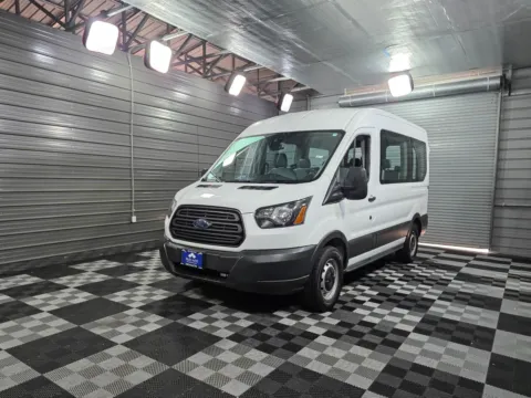 Blue 2017 Ford Transit Wagon XLT for sale in Sykesville, MD