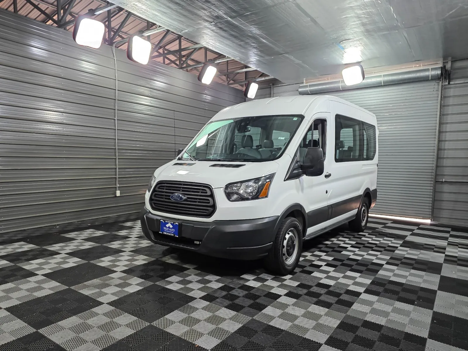 Blue 2017 Ford Transit Wagon XLT for sale in Sykesville, MD
