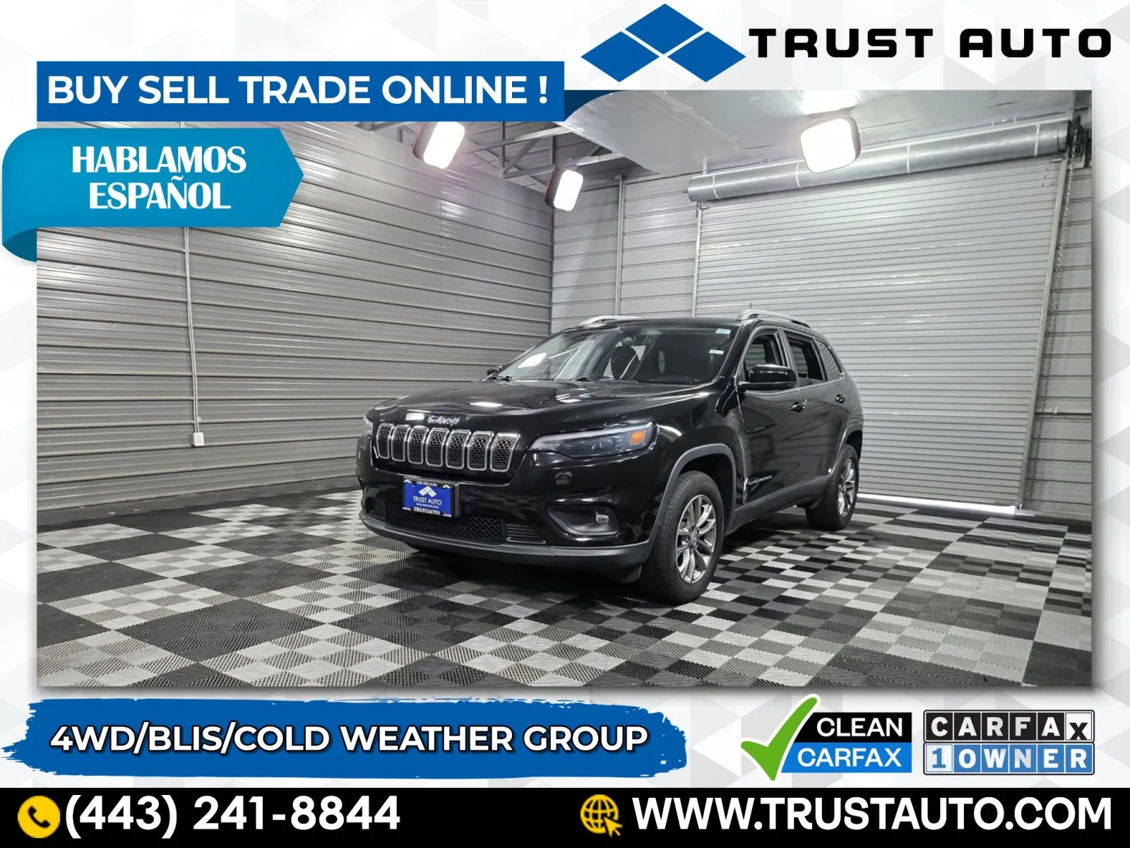2020 Jeep Cherokee Latitude Plus 4WD SUV