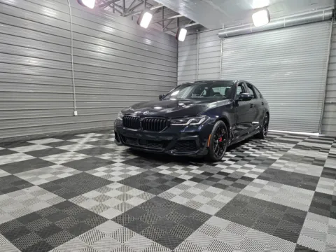 White 2021 BMW 5 Series M550i xDrive for sale in Sykesville, MD