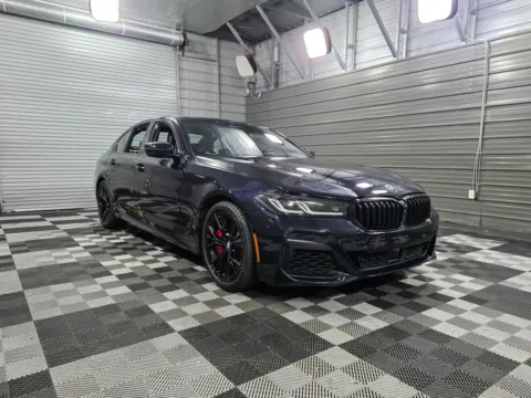 Another view of 2021 BMW 5 Series M550i xDrive for sale in Sykesville, MD at Trust Auto