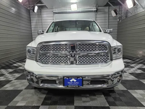 Another view of 2018 Ram 1500 Laramie Crew Cab EcoDiesel Pickup Truck for sale in Sykesville, MD at Trust Auto