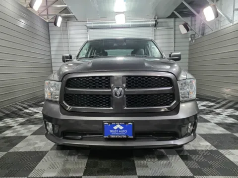 Another view of 2014 Ram 1500 Express 4WD Quad Cab Pickup Truck for sale in Sykesville, MD at Trust Auto