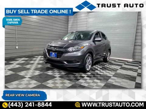 Gray 2018 Honda HR-V LX AWD SUV for sale in Sykesville, MD