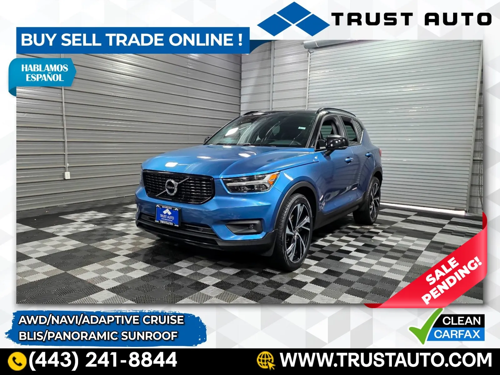 2021 Volvo XC40 R-Design AWD SUV for sale in Sykesville, MD