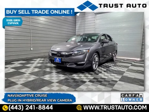 Green 2020 Honda Clarity Touring Plug-In Hybrid Sedan for sale in Sykesville, MD