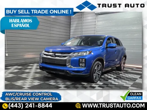 Blue 2022 Mitsubishi Outlander Sport SE AWC SUV for sale in Sykesville, MD