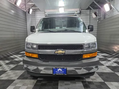 Another view of 2019 Chevrolet Express 2500 Cargo 135''WB 9FT Bed Minivan/Van w/Shelving Storage System for sale in Sykesville, MD at Trust Auto