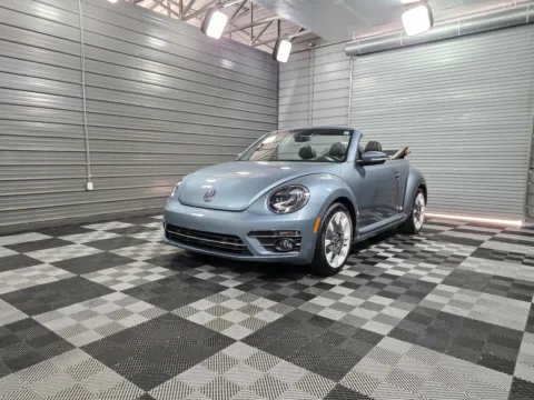 Blue 2019 Volkswagen Beetle Convertible S for sale in Sykesville, MD