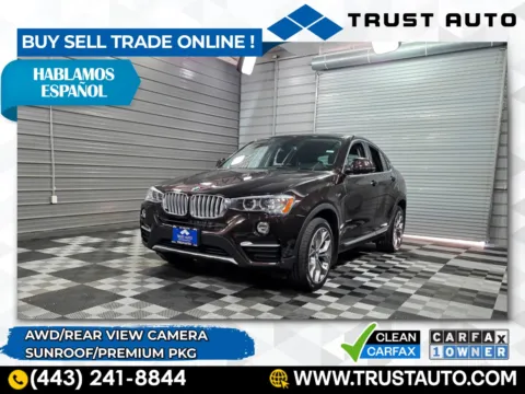Brown 2015 BMW X4 xDrive35i AWD Luxury SUV w/Premuim Pkg for sale in Sykesville, MD