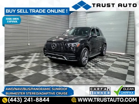 Black 2023 Mercedes-Benz GLE AMG GLE 53 AWD SUV w/Driver Assistance Pkg for sale in Sykesville, MD