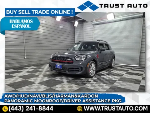 Gray 2021 MINI Countryman John Cooper Works AWD SUV for sale in Sykesville, MD