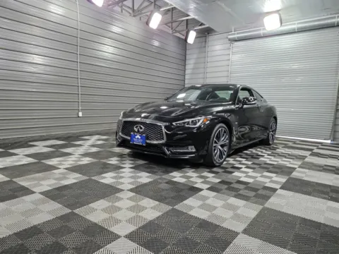 Black 2017 INFINITI Q60 3.0t Premium for sale in Sykesville, MD